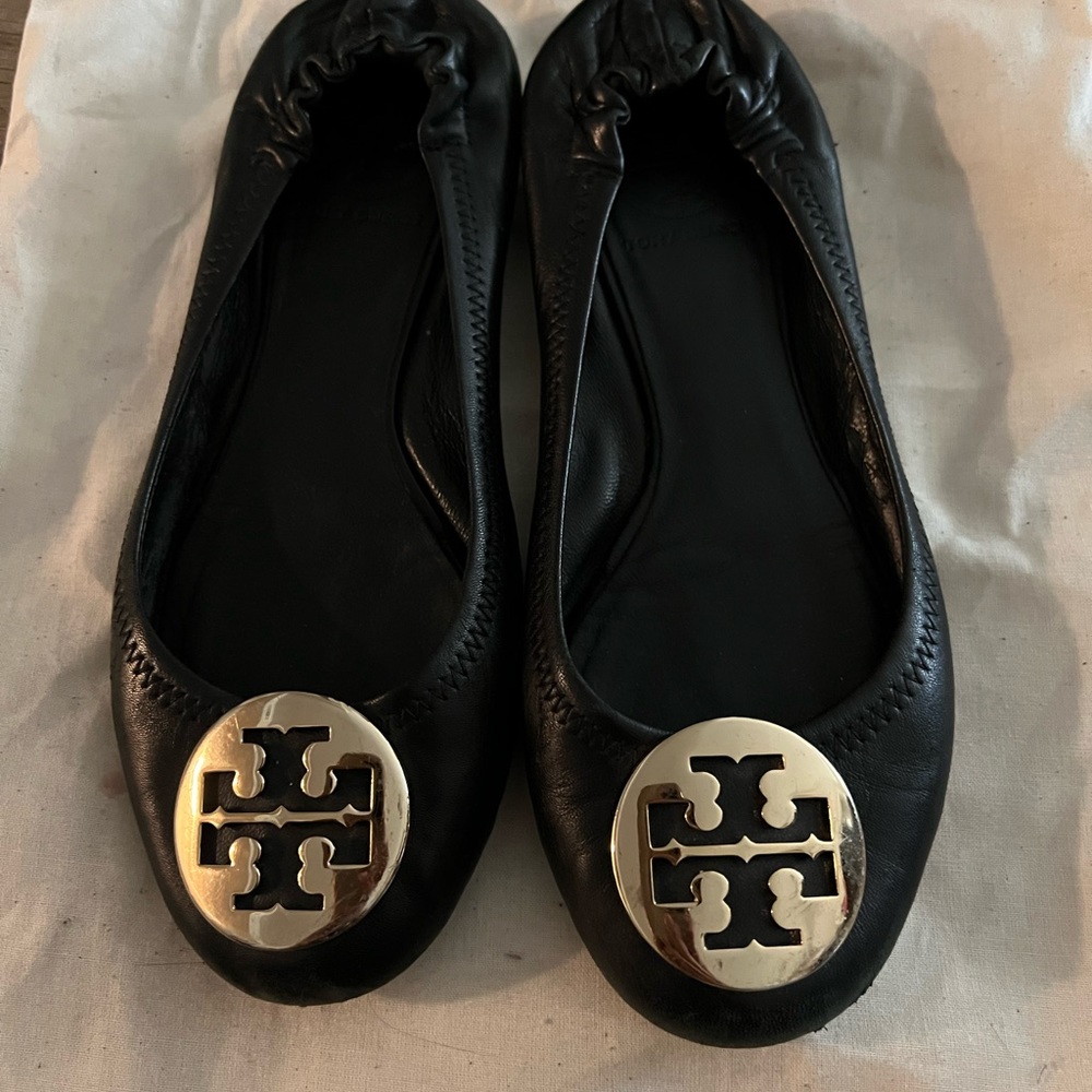 Tory Burch reva leather flats